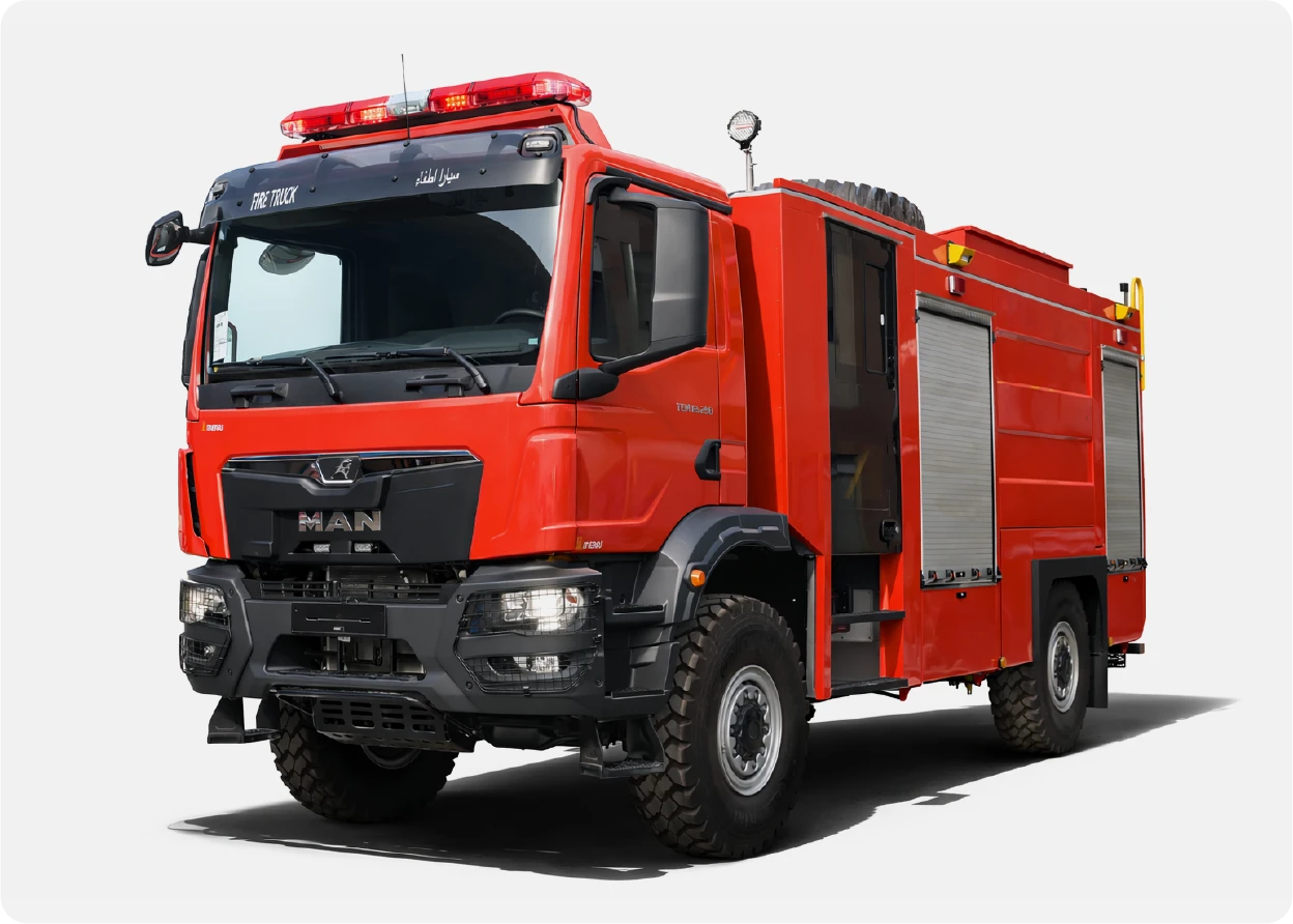 Industrial Fire & Pumper Truck - MIFT