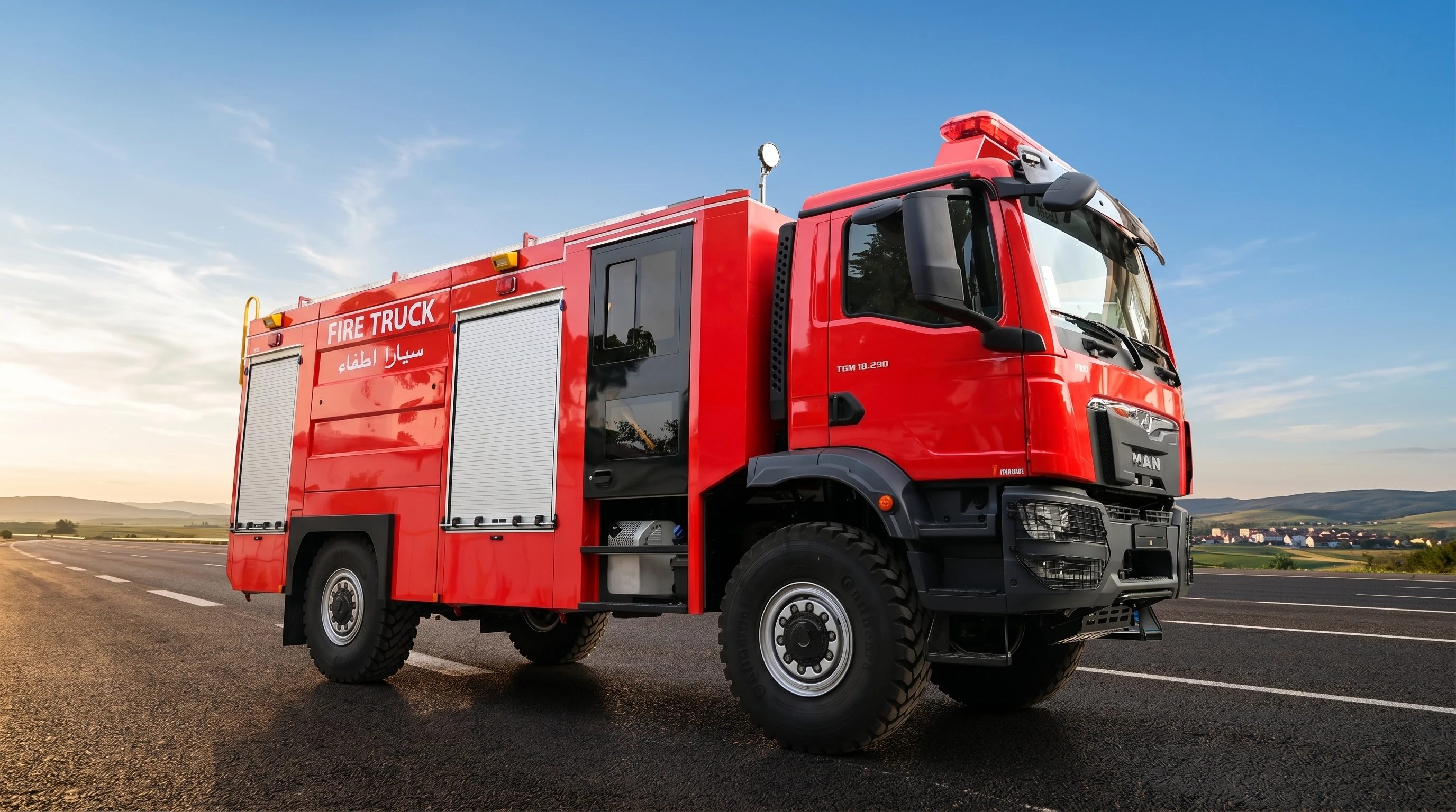 Meraj fire truck engineering and manufacturing