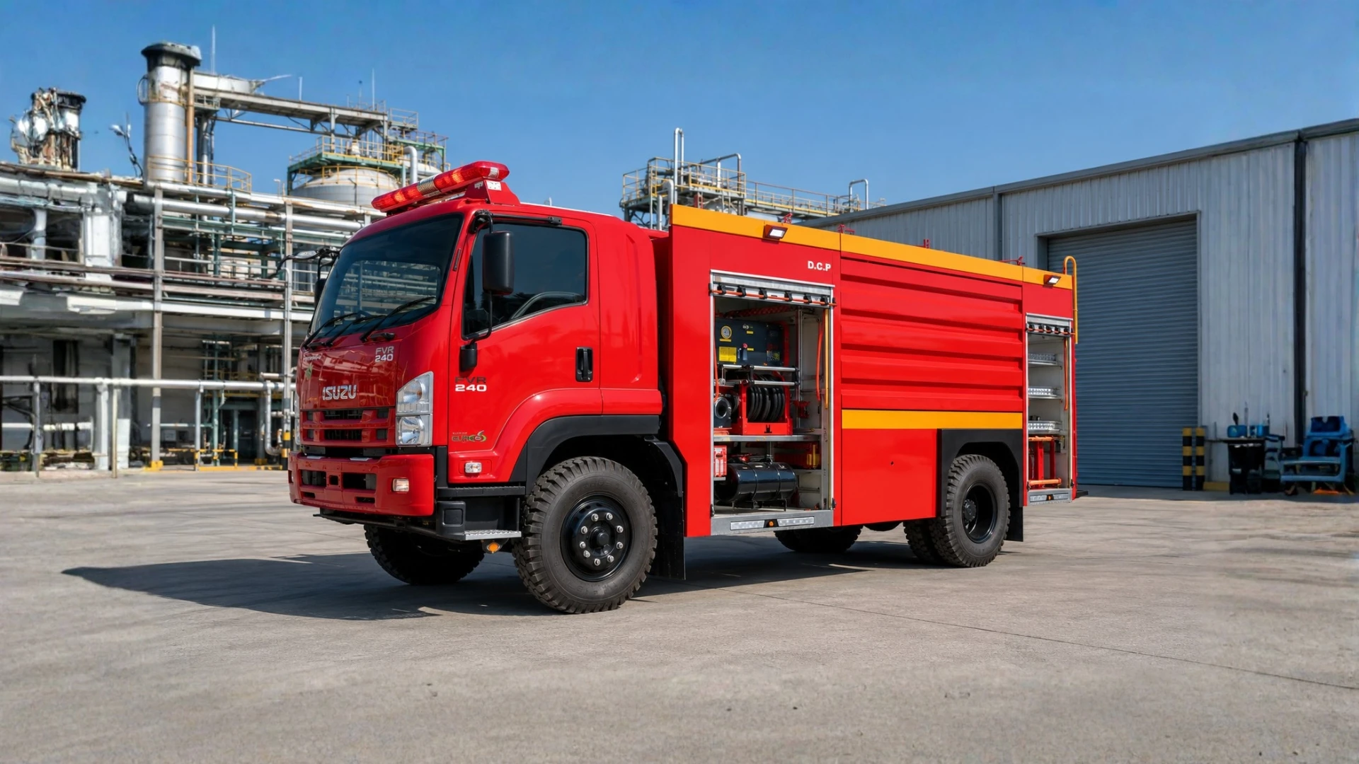 Industrieller Feuerwehr- und Pumpwagen (MIFT) gallery image