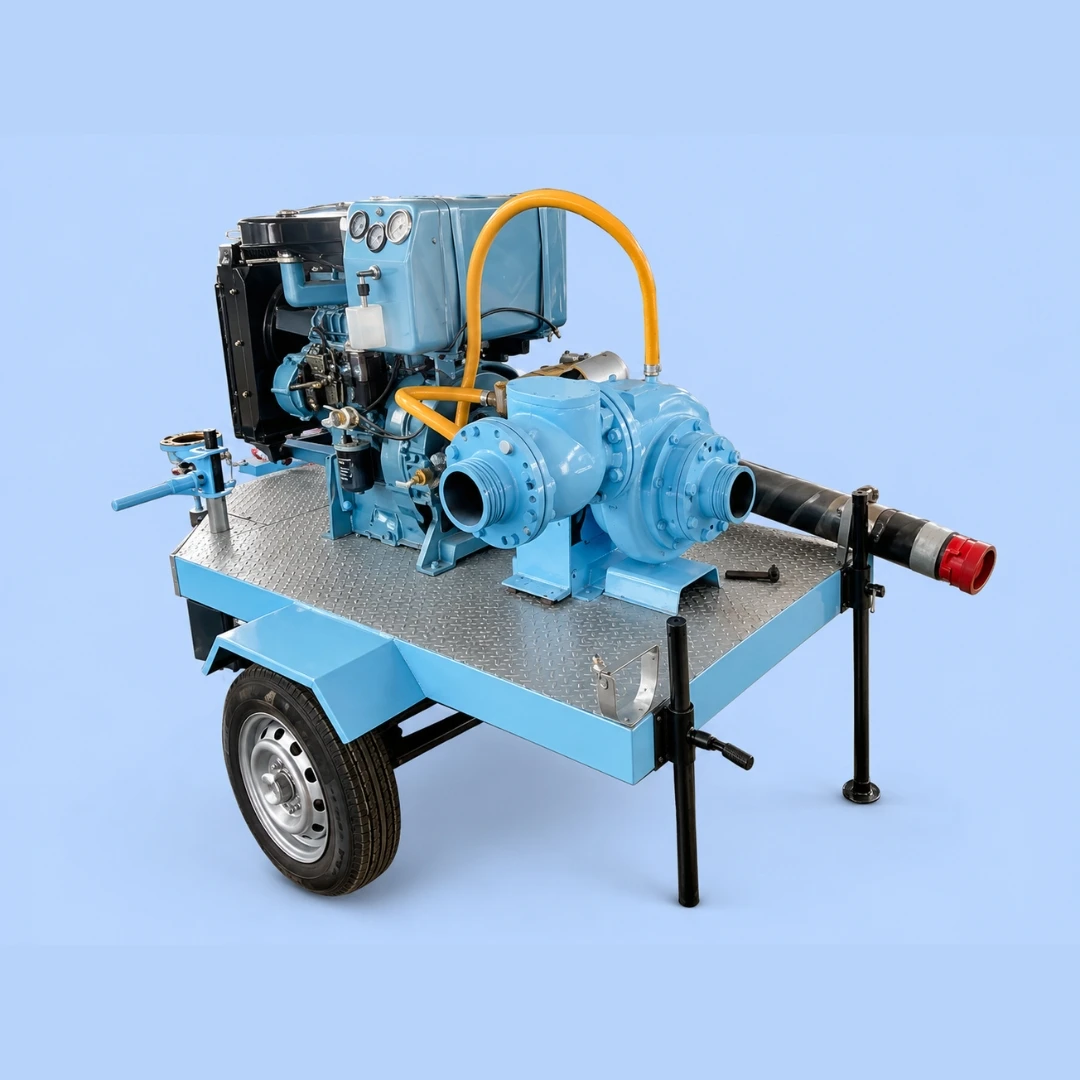 Meraj ST Series trailer-mounted pump system